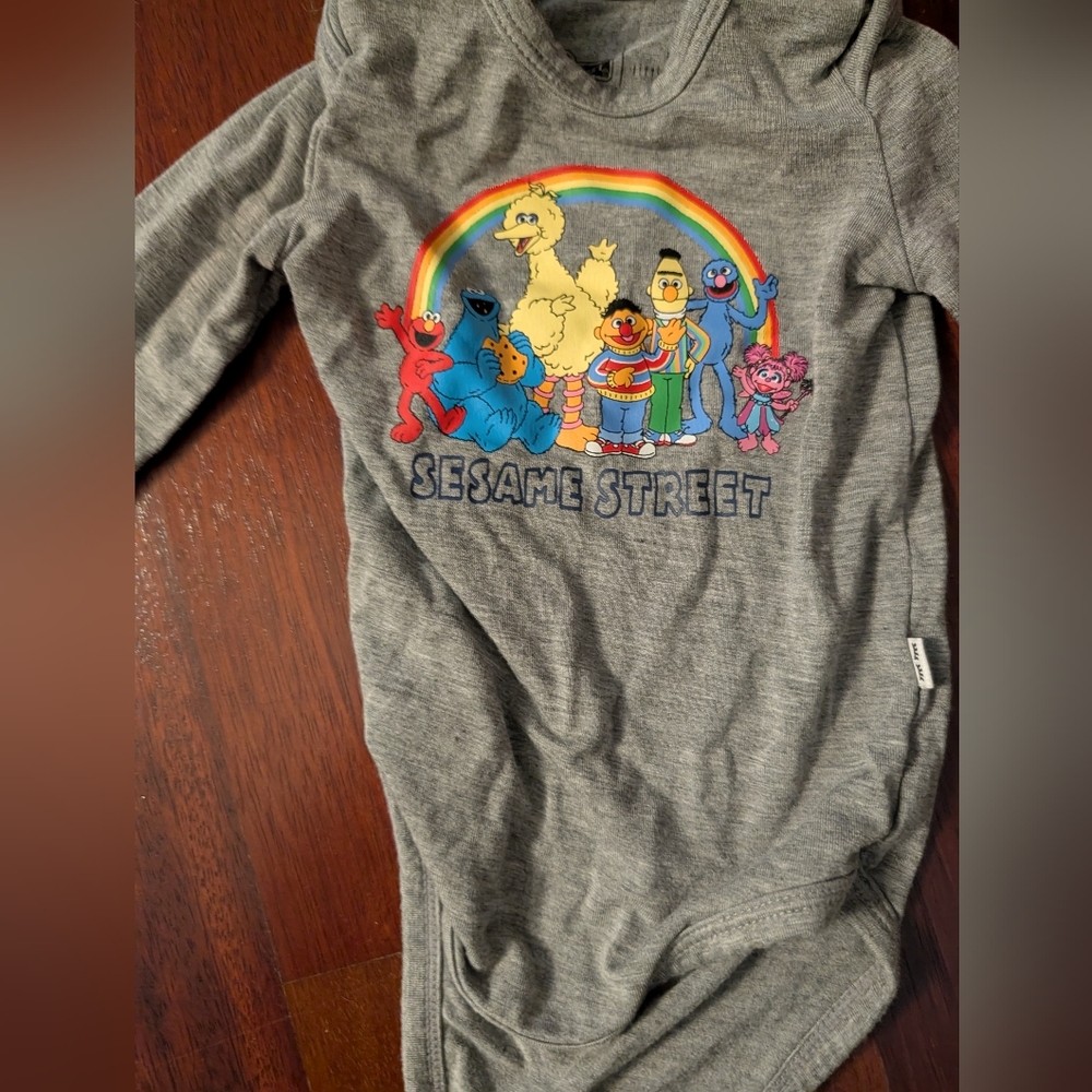 Little Sleepies Sesame Street Onesie